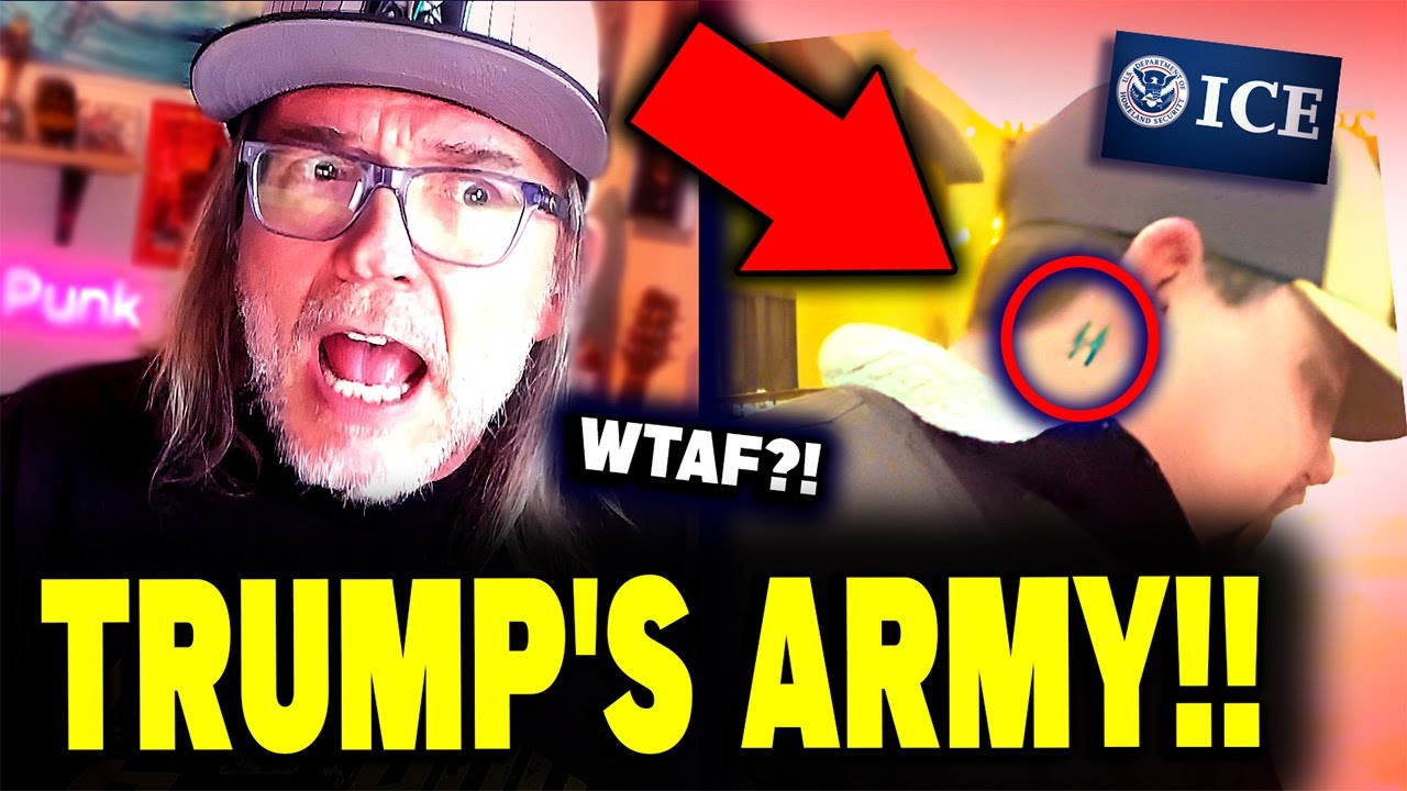 Trump's ICE Agent EXPOSED... He's Got a N*zi SS TATTOO