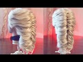 Ложная коса на резинках | Авторские причёски | Лена Роговая | Hairstyles by REM | Copyright ©