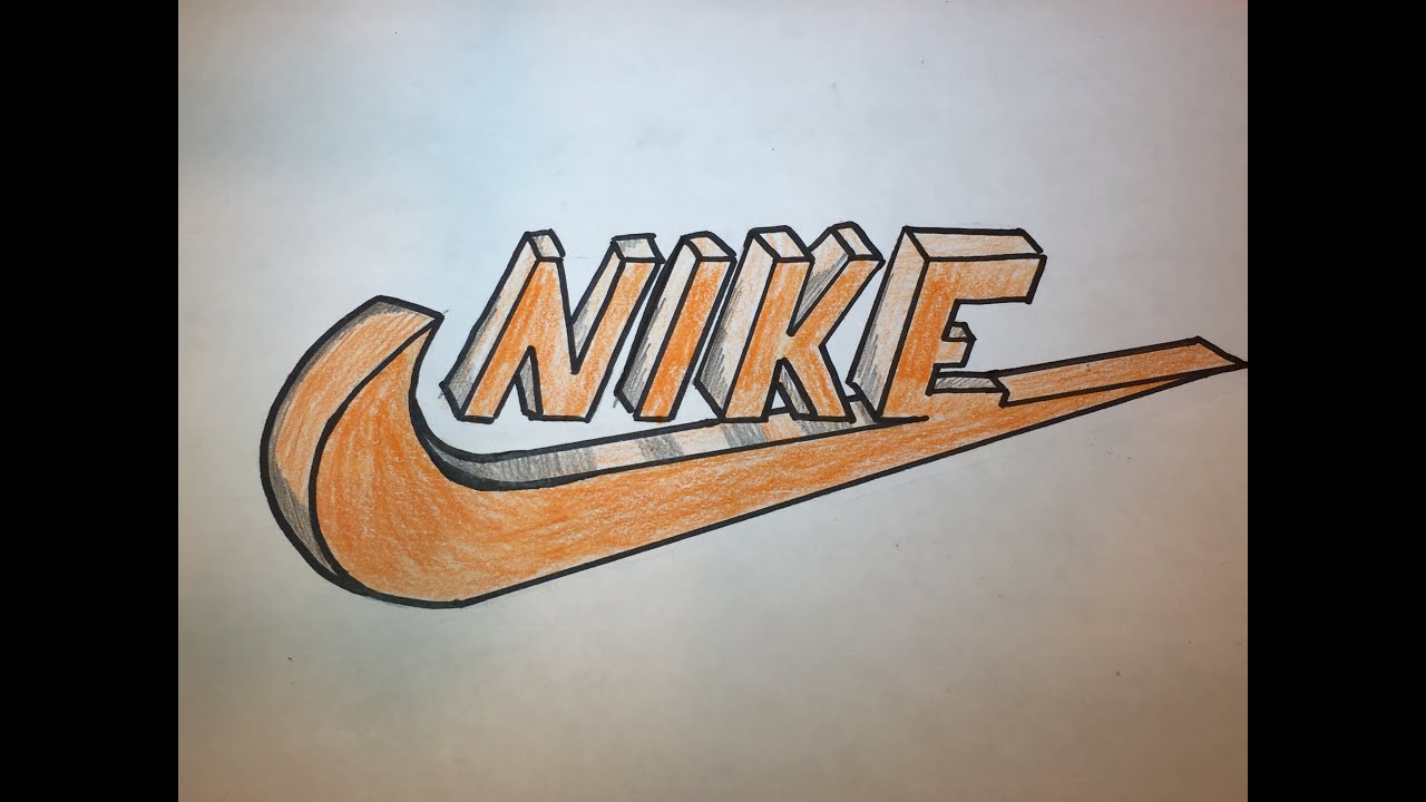 3d nike sign