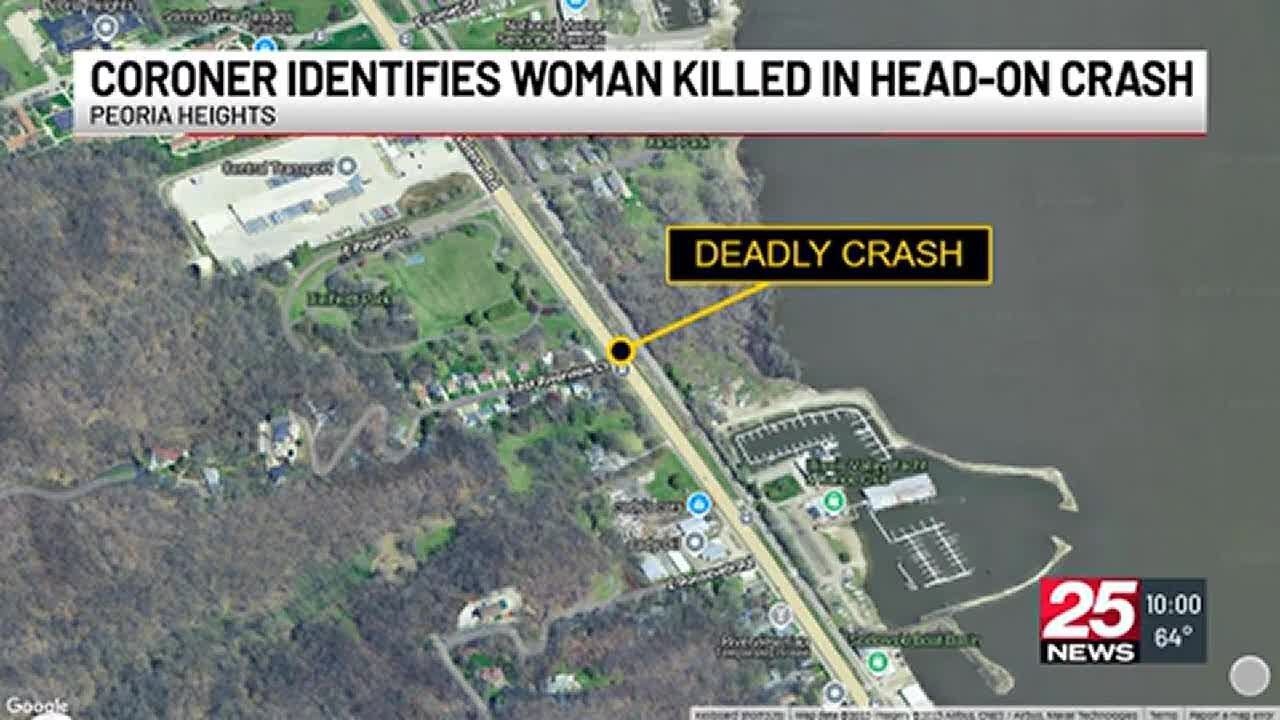 Coroner identifies woman killed in Peoria Heights crash - YouTube