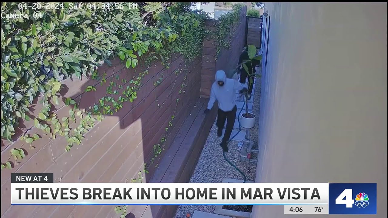 Thieves break into home in Mar Vista, steal thousands in items - YouTube