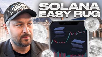 At first Create Solana Token, Then make a RUG PULL memecoin.