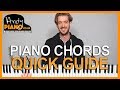 PIANO CHORDS for Beginners PLUS 3 SONGS!! (Tutorial)