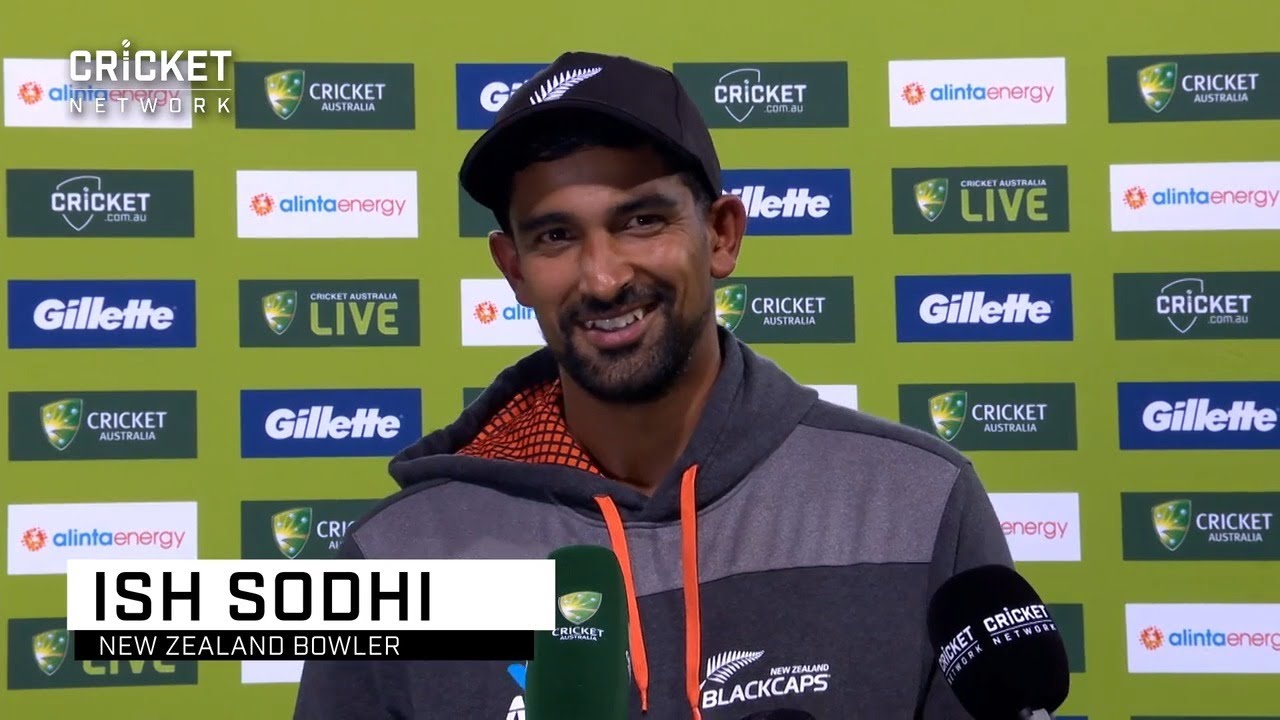 Straight one more dangerous on interesting wicket: Sodhi | Gillette ODI Series v NZ