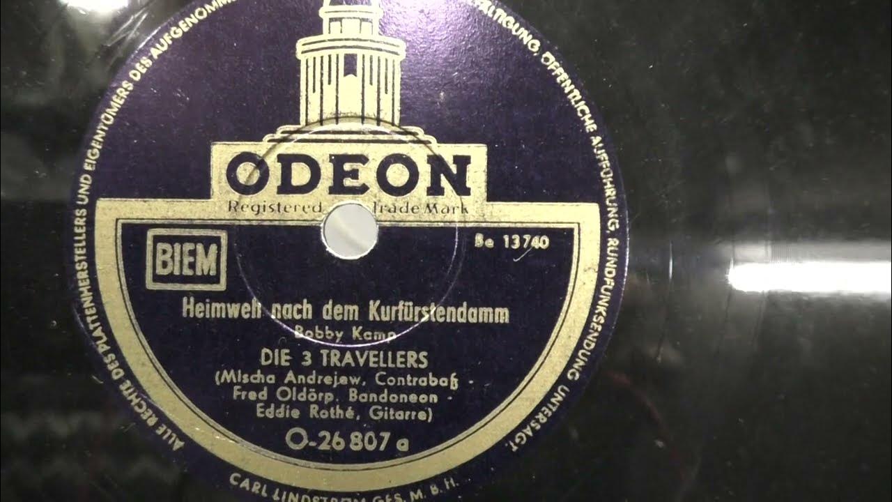Ich Hab So Heimweh Nach Dem Kurfürstendamm Text Die 3 Travellers: Heimweh nach dem Kurfurstendamm. (1951). - YouTube
