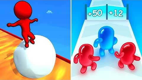 Snow Race vs Join blob clash 3D 🔵🔵Walkthrough Android/IOS Update Gameplay H31