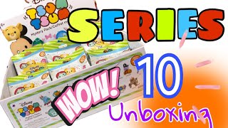 Disney Tsum Tsum Series 10 Blind Bag Case Unboxing Princess Cinderellas Carriage