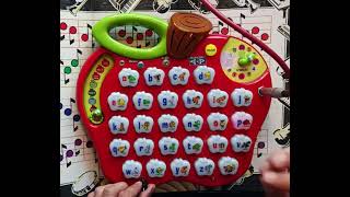 Circuit bent VTech Alphabet Apple by Psychiceyeclix #circuitbent #soundart #noiseart #music #vtech
