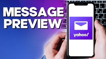 How To Manage Message Preview on Yahoo Mail Mobile Phone App