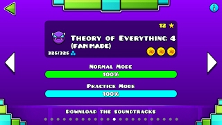 THEORY OF EVERYTHING 4 (?) (Fan Made) | Geometry Dash 2.1 : TOE IV - im fernando (Future of Gd xD) screenshot 3