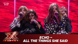 ECHO synger ’All The Things She Said’ - t.A.T.u (Live) | X Factor 2019 | TV 2