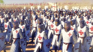 40 000 Крестоносцев VS 65 000 СЕЛЬДЖУКОВ | Первый Крестовый Поход | Cinematic Battle