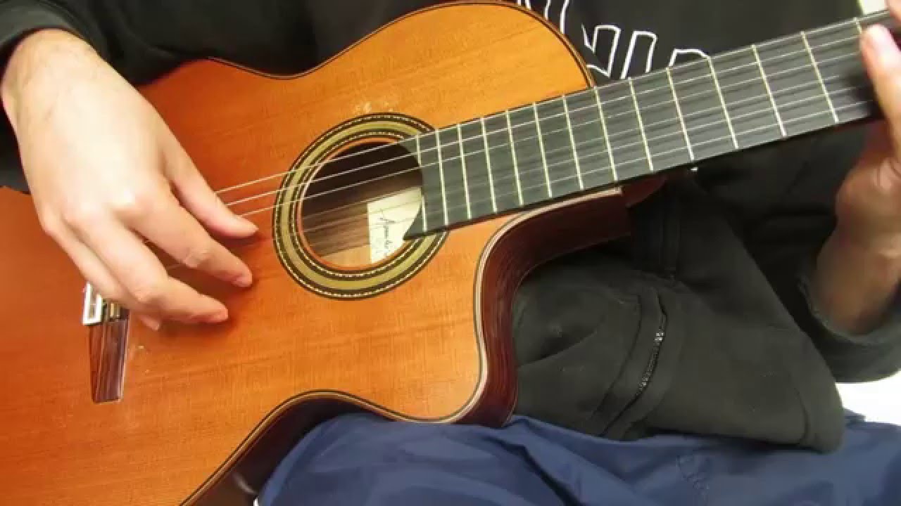 4 Finger Tremolo Technique for Guitar YouTube