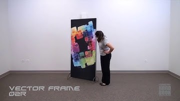 Vector Frame Trade Show Display Set-Up Video