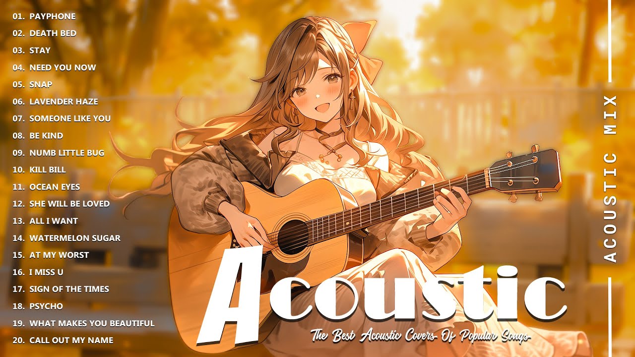 Top 20 Guitar Covers of Popular Songs 2025 - Best Acoustic Songs Collection - Acoustic Love Songs