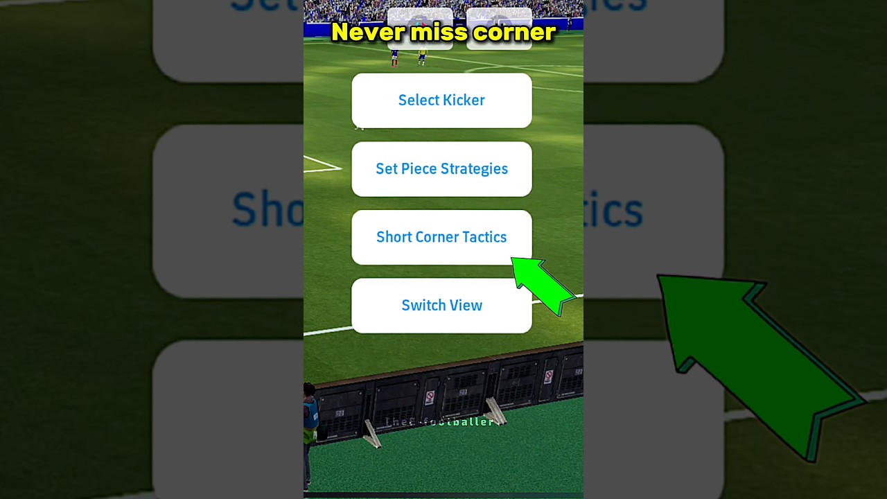 Трюк с угловым ударом 🤫