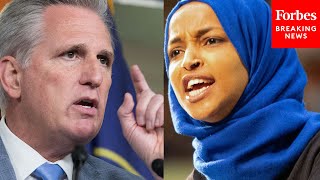 McCarthy Takes Veiled Swipe At Ilhan Omar, Accusing Her Of 'Anti-Semitic Rhetoric'