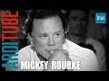 Mickey Rourke portrait - Archive INA