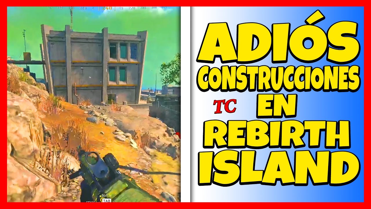Así ES EL NUEVO MAPA de REBIRTH ISLAND en WARZONE 😎 RESURGENCIA en ...