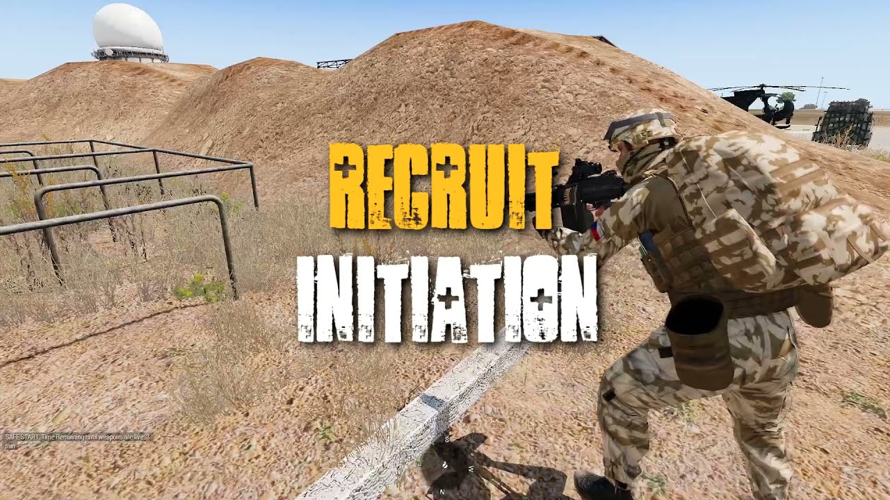 Arma 3 - Obstacle Course Recruit Initiation