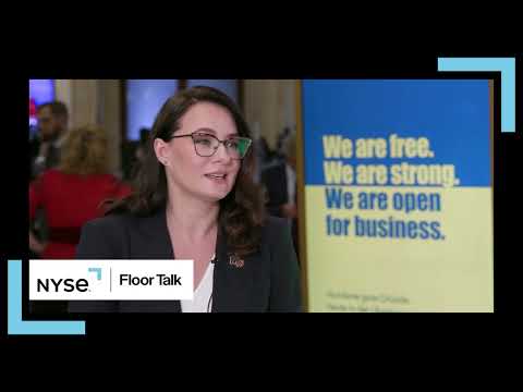 NYSE Floor Talk: Yulia Svyrydenko, Ukraine’s First Deputy Prime Minister & Minister of Economy Episode cover