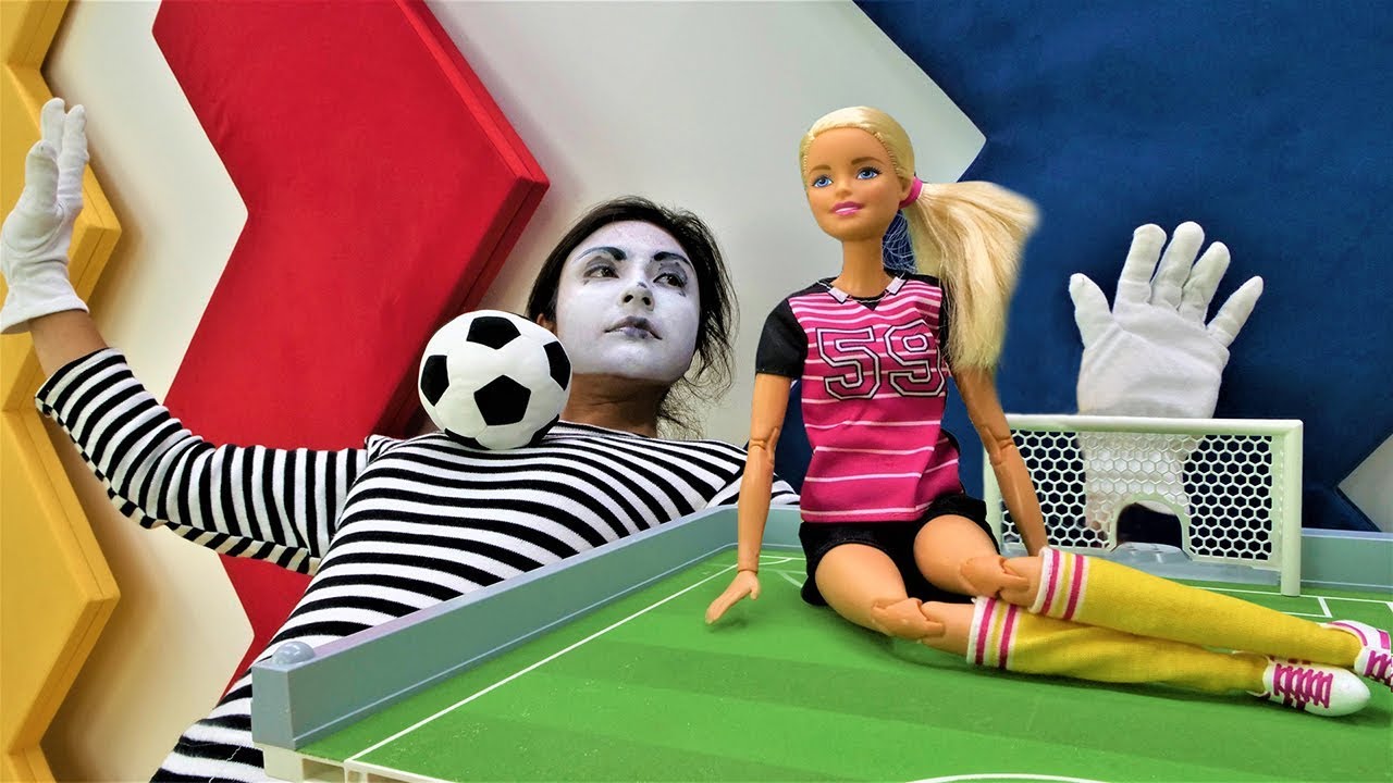barbie soccer ball