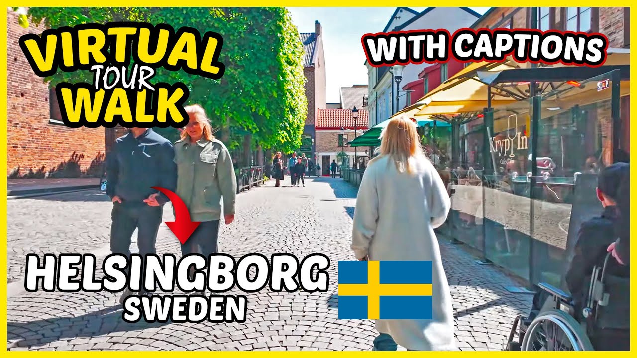 HELSINGBORG, SWEDEN 🇸🇪 | Helsingborg City Center Walk | Helsingborg Sweden Walking Tour