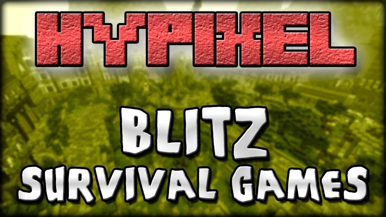 BlitzSurvivalGames #1 Epic game/win!!!