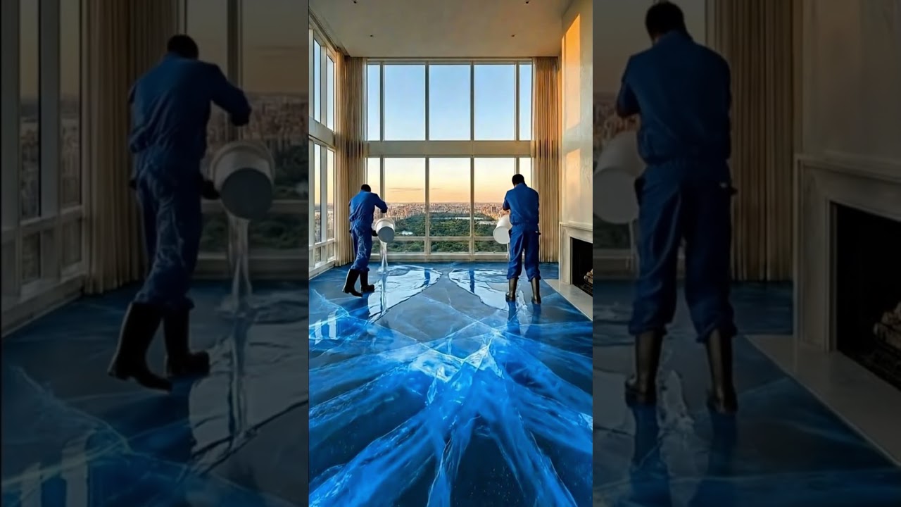 Luxury Epoxy Floor Transformation | Central Park Apartment Final Reveal