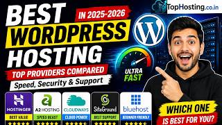 Top 5 WordPress Hosting Providers 2026 | Which One Should You Choose?