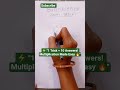 Nice multiplication short trick#trending#maths#mathematics#shorts#education#youtubeshorts#multiply🔥🔥