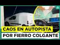 "El auto nos duró 5 minutos": Afectada por fierro en autopista exige respuestas tras accidente