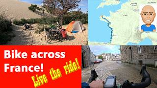 1200km Bike Camping Across France: The Great Crossing - Roscoff to Hendaye screenshot 5