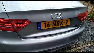Audi A5 Remote start system, Netherlands