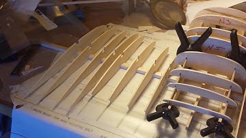 RC Airplane Pipper Seneca II Scratch Build Video 9