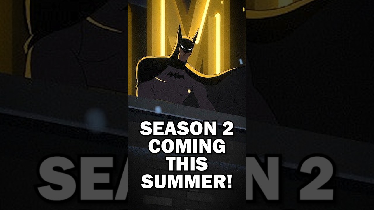 Caped Crusader Season 2 is Coming in JULY! #batman #capedcrusader