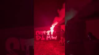 Hand flare red SLIDING