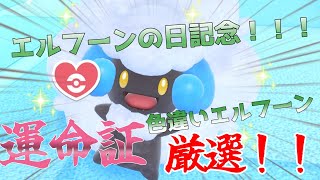 エルフーンの日記念運命証色エルフーン厳選【ポケモンSV】【ゆっくり実況】