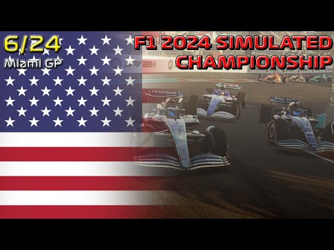 So I Simulated the 2024 F1 Miami Grand Prix... (F1 23 Mod Gameplay)