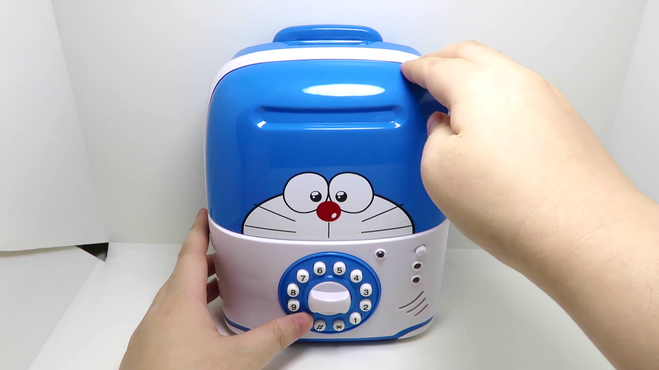 Doraemon Luggage Saving Box With Music For Kids Youtube