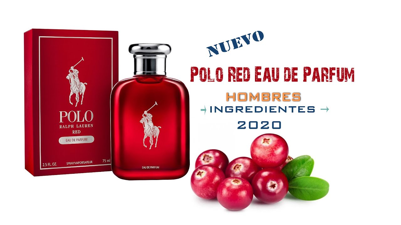 Nuevo perfume Polo Red Eau de Parfum para hombres lanzado julio2020 -  YouTube