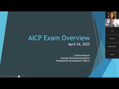 Overview AICP Exam Review 2025