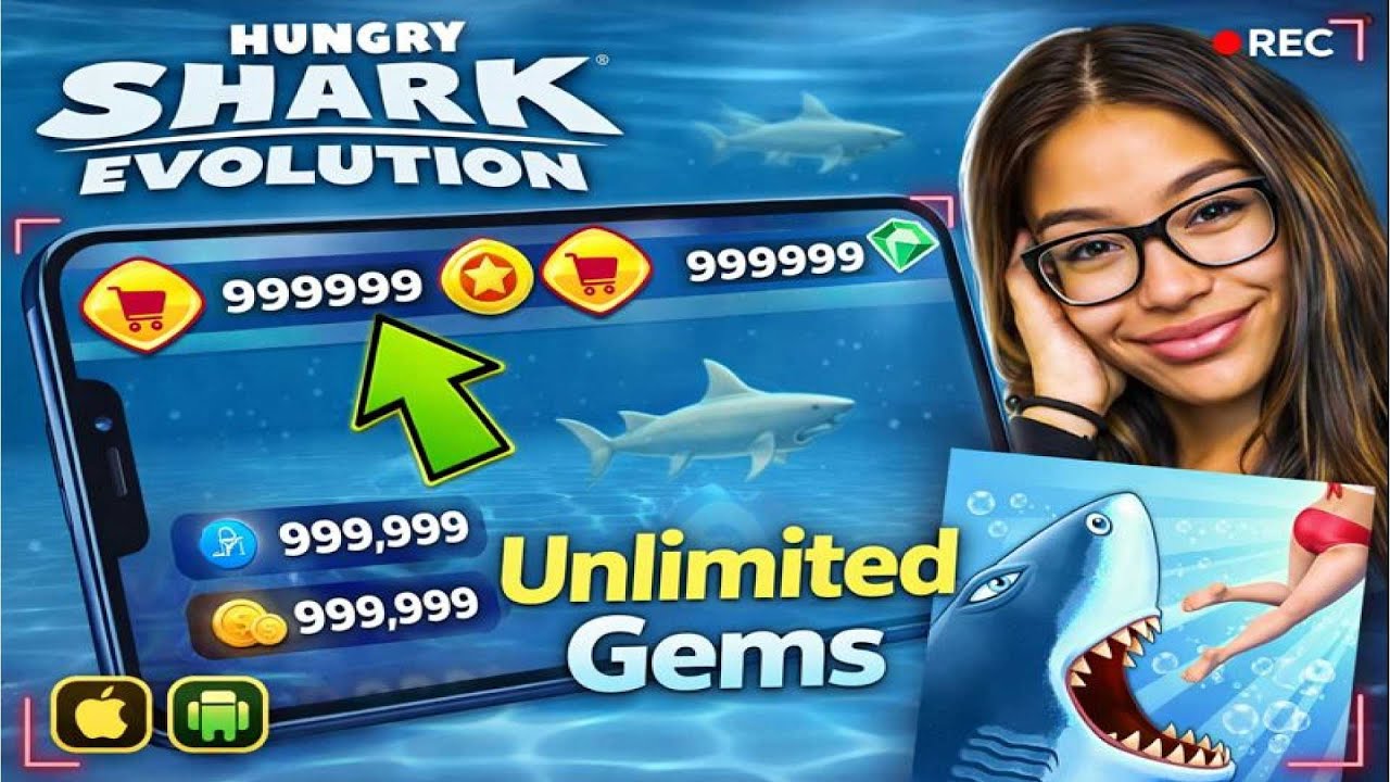 Hungry Shark Evolution MOD APK 2026 – Step-By-Step Free Coins & Gems Tutorial (UPDATED)
