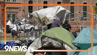 Pro-Palestinian protesters abandon tent encampment on Auraria Campus