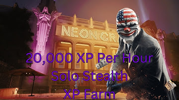 Solo XP Farm Payday 3 Rock The Cradle