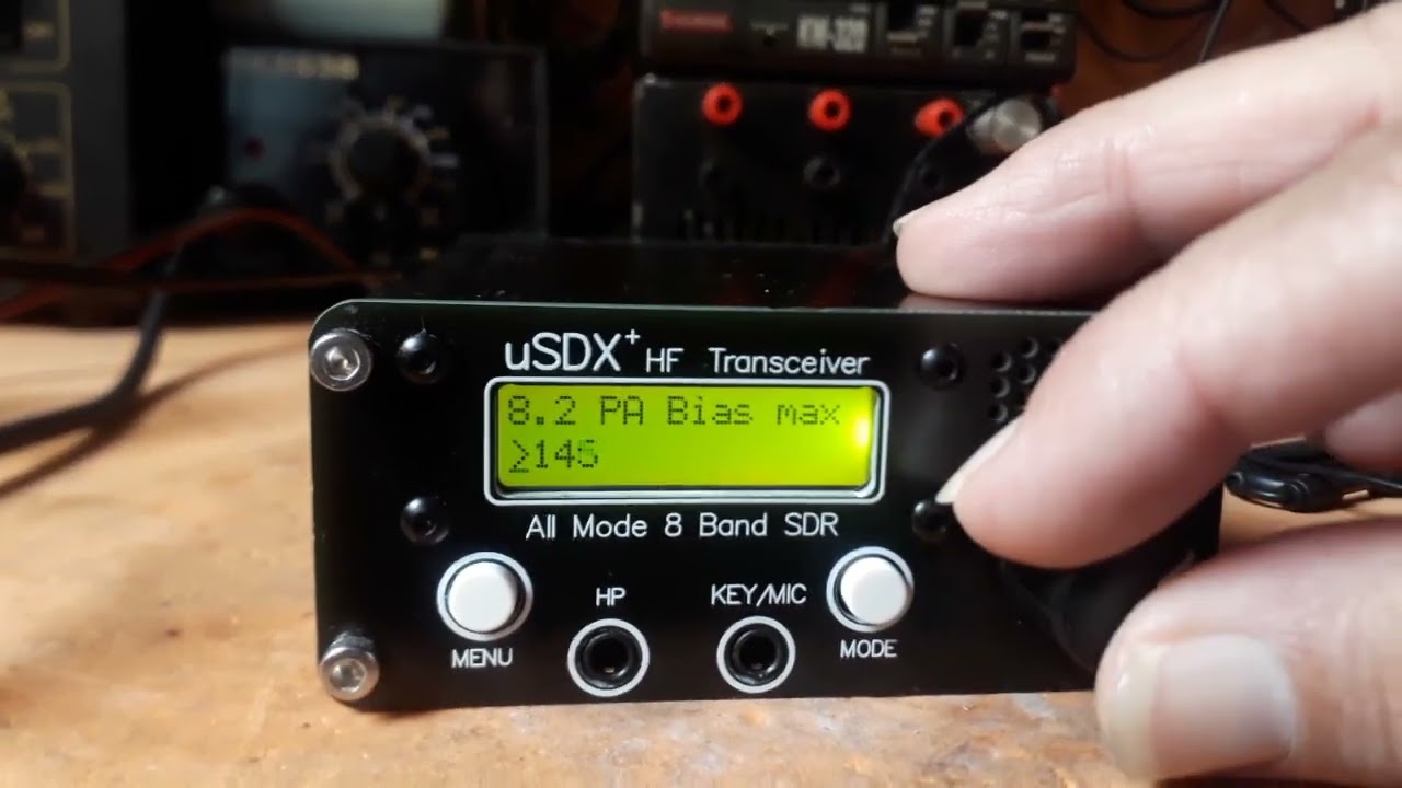Usdx teste de potêmcia  com IRF510 IRF520 IRF530