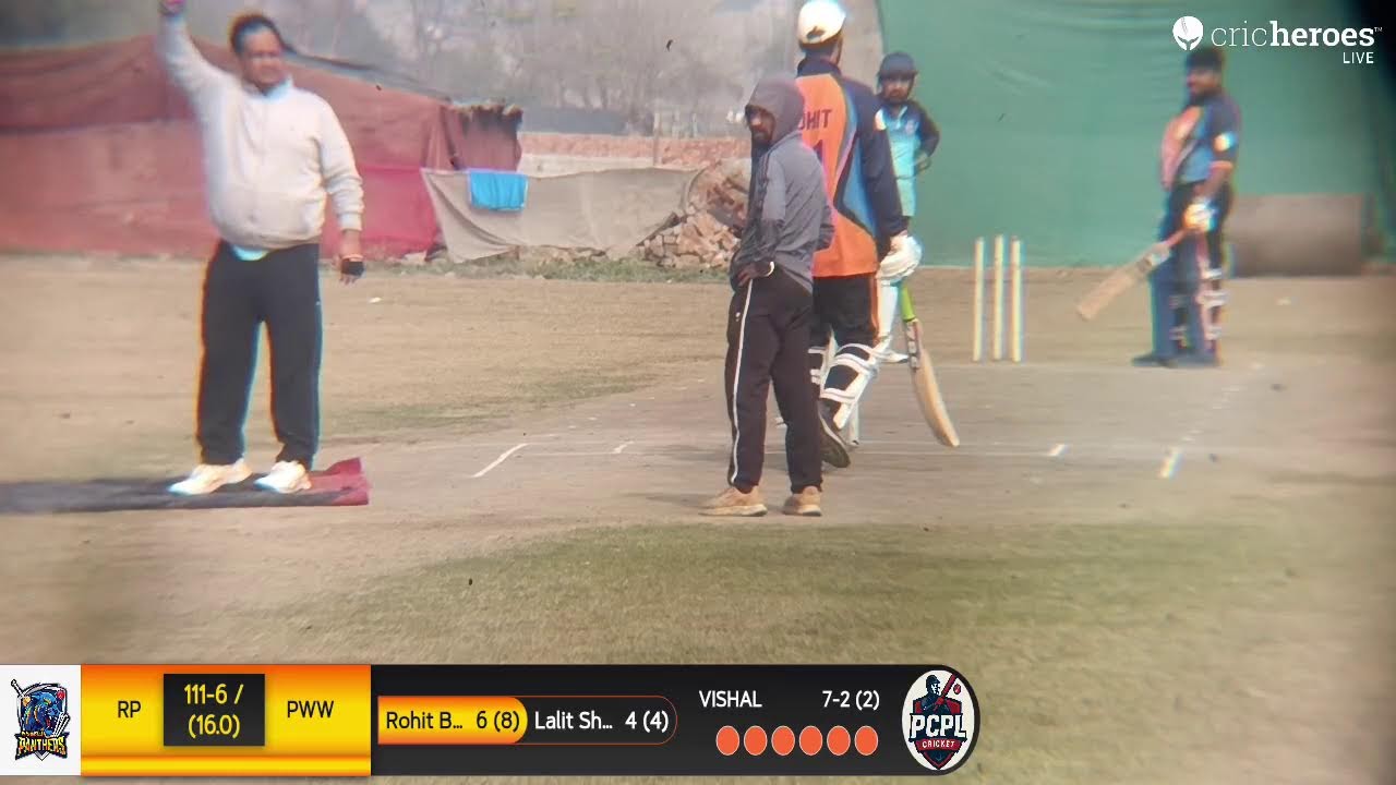PCPL Wicket Warriors vs Ramprastha Panthers live cricket match | OSC Individual Tournament Matches l