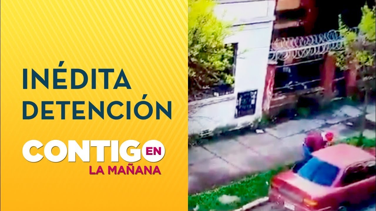 chv deportes Al estilo Claudio Bravo: Carabinero voló para atrapar a sospechoso - Contigo en La Mañana