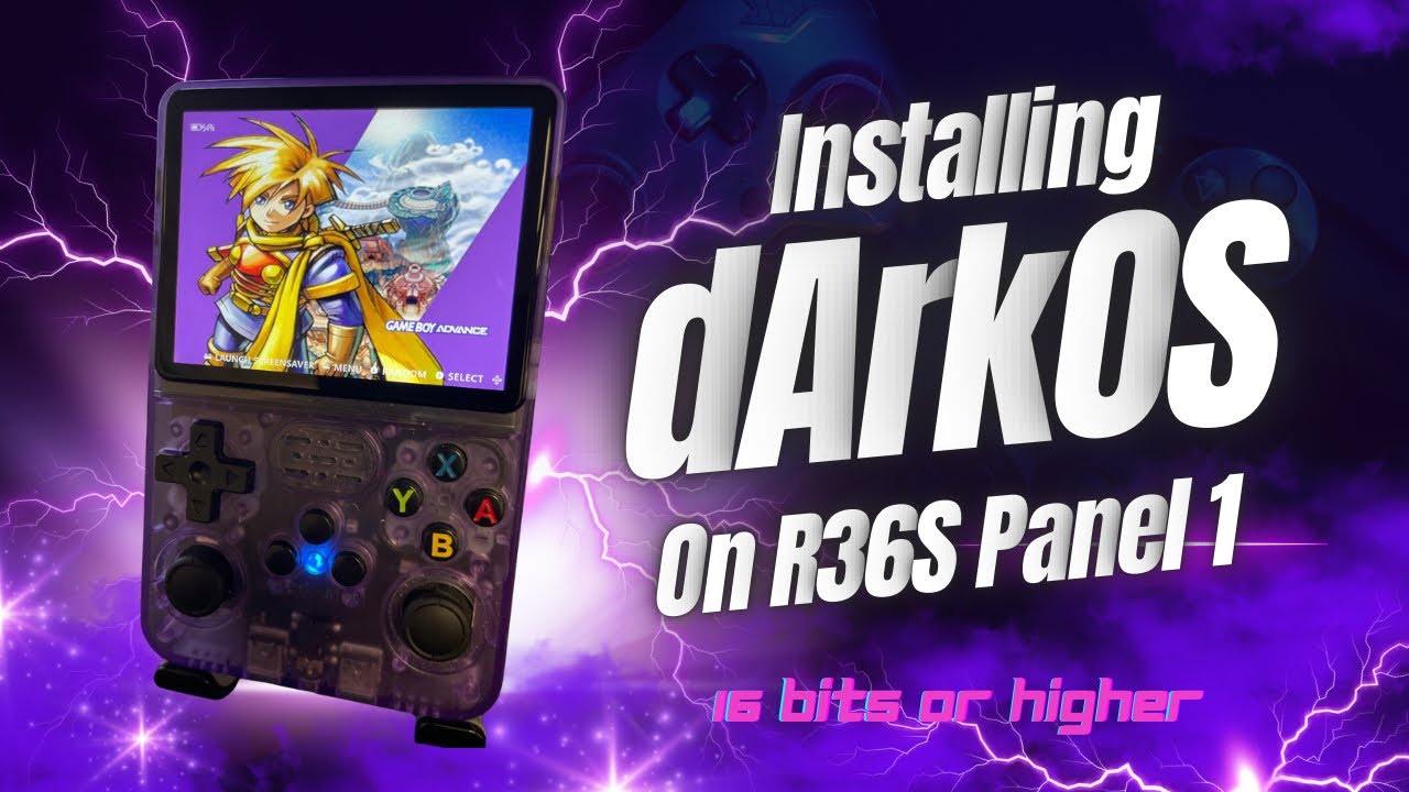 How to Install New ArkOS on an R36S, dArkOS