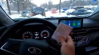 Москвич 3 с ПРОБЕГОМ 16 000 км. Что с ним стало. Снегопад в Москве, Москвич застрял...